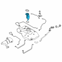 OEM 2019 Infiniti QX30 Fuel Pump-In Tank Diagram - 17040-HG00A