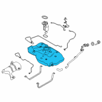 OEM 2018 Infiniti QX30 Tank Assy-Fuel Diagram - 17202-5DC0A