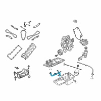 OEM Dodge Durango Pump-Oil Pickup Diagram - 53021684AB