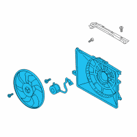 OEM 2014 Kia Sorento Blower Assembly Diagram - 253804Z000