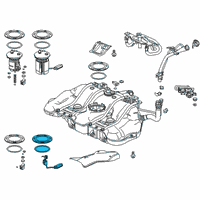 OEM 2020 Honda Insight Set, Meter Complete Diagram - 17047-TXM-A00