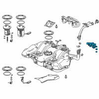 OEM 2018 Honda Clarity Ftcv Assy. Diagram - 17581-TRW-A01