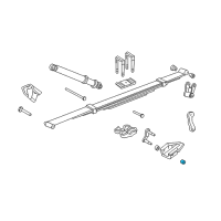 OEM Dodge Ram 1500 Van BUSHING-Rear Spring SHACKLE Diagram - 1400269