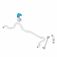 OEM 2003 BMW M5 Stabilizer Rubber Mounting Diagram - 31-35-2-229-544