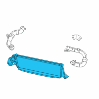 OEM 2008 Dodge Caliber Cooler-Charge Air Diagram - 68004294AB