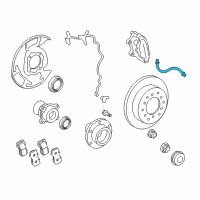 OEM 2019 Toyota Land Cruiser Brake Hose Diagram - 90947-02G83