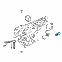 OEM 2018 Cadillac XT5 Harness Diagram - 84182745