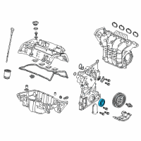 OEM Honda Accord Oil Seal, Low Torq Diagram - 91212-5A2-A02