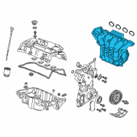 OEM 2019 Acura ILX Manifold Complete , Int Diagram - 17100-RDF-A01