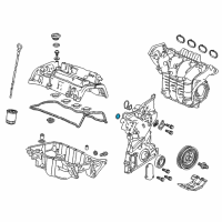 OEM 2015 Honda Accord O-Ring, 12.6X2.4 Diagram - 91305-5A2-A01