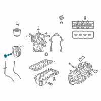 Genuine Chevrolet Camaro Engine Main Bearing diagram