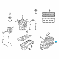 OEM 2021 Jeep Wrangler Seal-Intake Manifold Diagram - 53022143AB