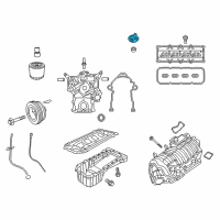 OEM Chrysler 300 Cap-Engine Oil Diagram - 4884819AE