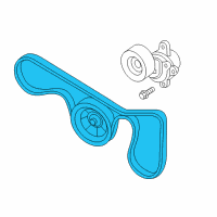 OEM Infiniti QX60 Belt-Fan Diagram - 11720-6TA0A