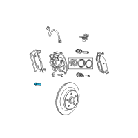 OEM 2003 Dodge Ram 2500 Van Pin-CALIPER Diagram - 5080567AA