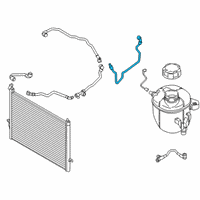 OEM BMW 740i HOSE SUCTION MODULE Diagram - 17-12-8-678-508