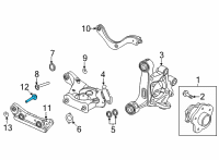 OEM Nissan Sentra Bolt Diagram - 55226-3TA0B