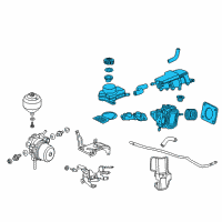 OEM 2013 Honda Civic SERVO SET Diagram - 01469-TR2-A05