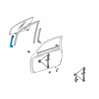 OEM 2004 Toyota RAV4 Guide Channel Diagram - 67401-42020