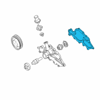 OEM 2000 Mercury Sable Gasket Diagram - F58Z-8507-A