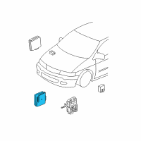 OEM 2006 Honda Pilot System Unit, Multiplex Control(Driver Side) Diagram - 38800-S9V-A31