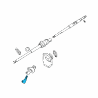 OEM 2003 Lexus LS430 Shaft, Steering Intermediate Diagram - 45297-50010