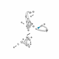 OEM Infiniti EX35 Bolt Diagram - 54550-AL51C