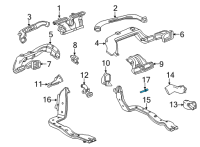 OEM Cadillac CT4 Thermostatic Switch Diagram - 84228770