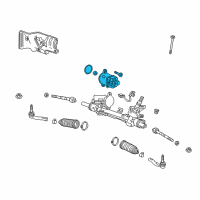 OEM Buick Power Steering Assist Motor Diagram - 84169084