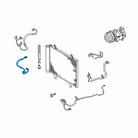 OEM 2011 Lexus IS250 Hose, Suction Diagram - 88712-53120