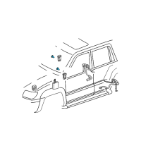 OEM 2008 Toyota 4Runner Bulb Diagram - 90010-01083