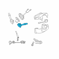 OEM Kia Borrego Lever Assembly-Lighting Diagram - 934102J020