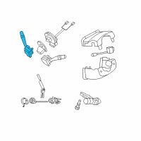 OEM Kia Borrego Wiper Lever Assembly Diagram - 934202J020