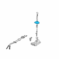 OEM Kia Boot Assembly-Shift LEVE Diagram - 84640H8050WK