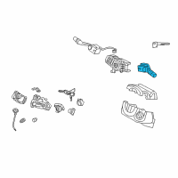 OEM 2011 Acura RL Switch Assembly, Wiper Diagram - 35256-SJA-A52