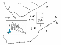 OEM Ford Bronco Sport MOTOR AND PUMP ASY Diagram - M1PZ-17664-A