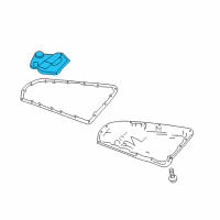 OEM 2015 Jeep Compass Filter-Transmission Oil Diagram - 5191890AA