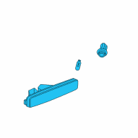 OEM 2003 Kia Optima Lamp-Side Marker, Right Diagram - 923043C100