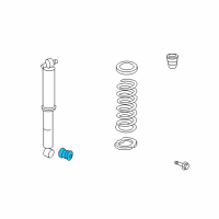 OEM 2014 Honda Odyssey Bush, Rear Shock Absorber (Lower) Diagram - 52622-SHJ-A01