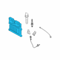 OEM 2006 Kia Optima Engine Ecm Control Module Diagram - 3910125181