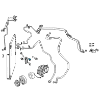OEM Chrysler Cirrus Bolt-HEXAGON Head Diagram - 6101794
