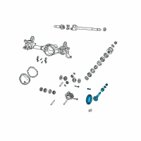 OEM Ram 2500 Gear Kit-Ring And PINION Diagram - 68002469AB