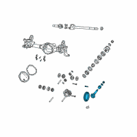 OEM 2011 Ram 2500 Gear Kit-Ring And PINION Diagram - 68002469AB