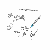 OEM 2012 Ram 3500 Bearing-Drive Pinion Diagram - 5086688AA