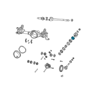 OEM Dodge Seal-Drive PINION Diagram - 5086697AB