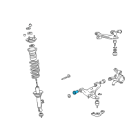 OEM 2005 Toyota Tacoma Lower Control Arm Front Bushing Diagram - 48654-04030