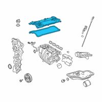 OEM Toyota Camry Valve Cover Diagram - 11201-25032