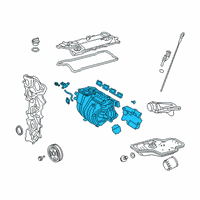 OEM 2019 Toyota RAV4 Intake Manifold Diagram - 17120-F0060
