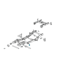 OEM Chevrolet Bumper Diagram - 15835666