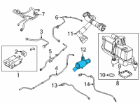 OEM 2021 Ford Escape Control Solenoid Diagram - H6BZ-6A666-A